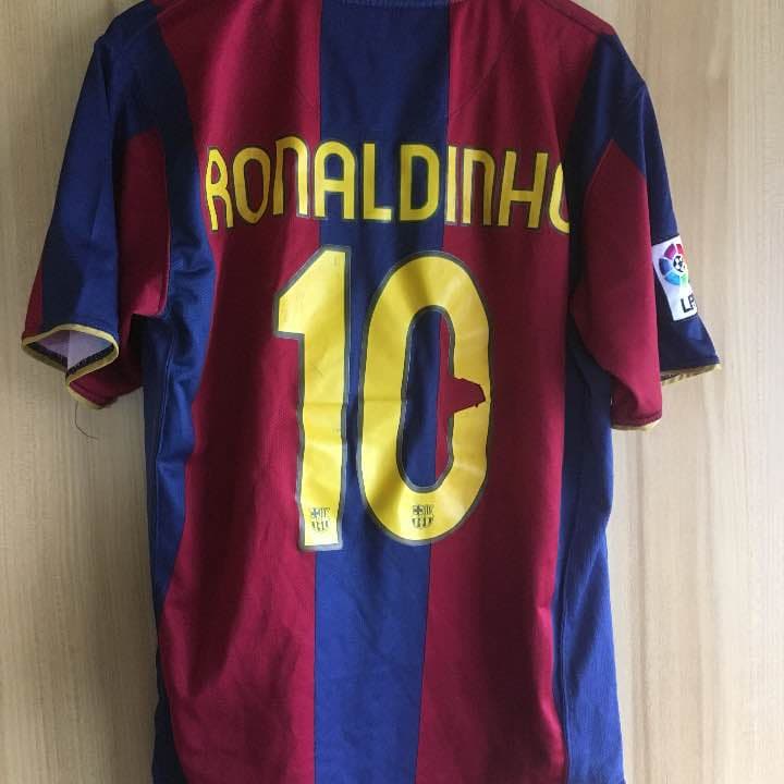 バルセロナ ロナウジーニョ 07-08ユニフォーム - メルカリ