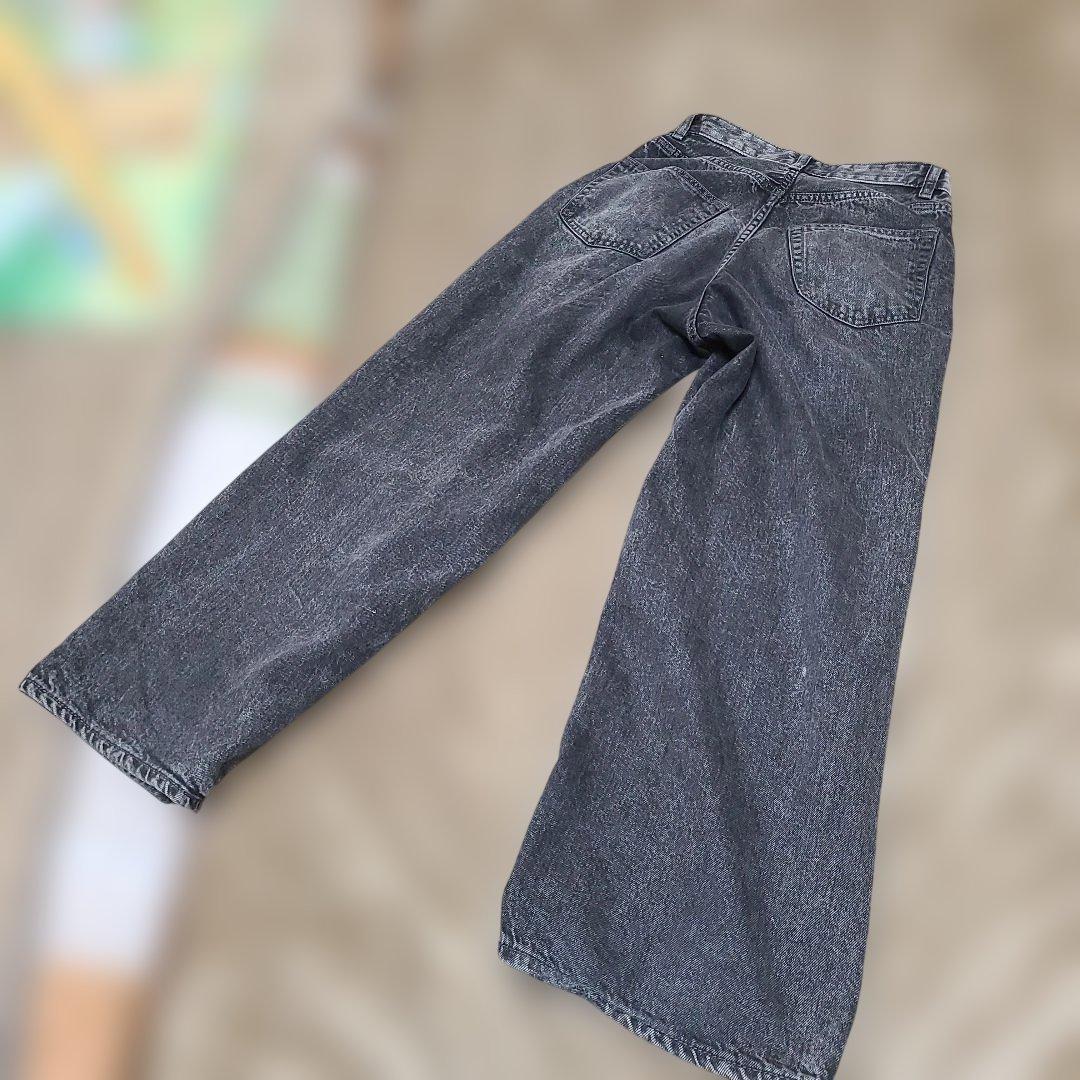 y*0様 ✨️超お洒落✨️ ZARA デニム セットアップ 短丈 フレア オーバ