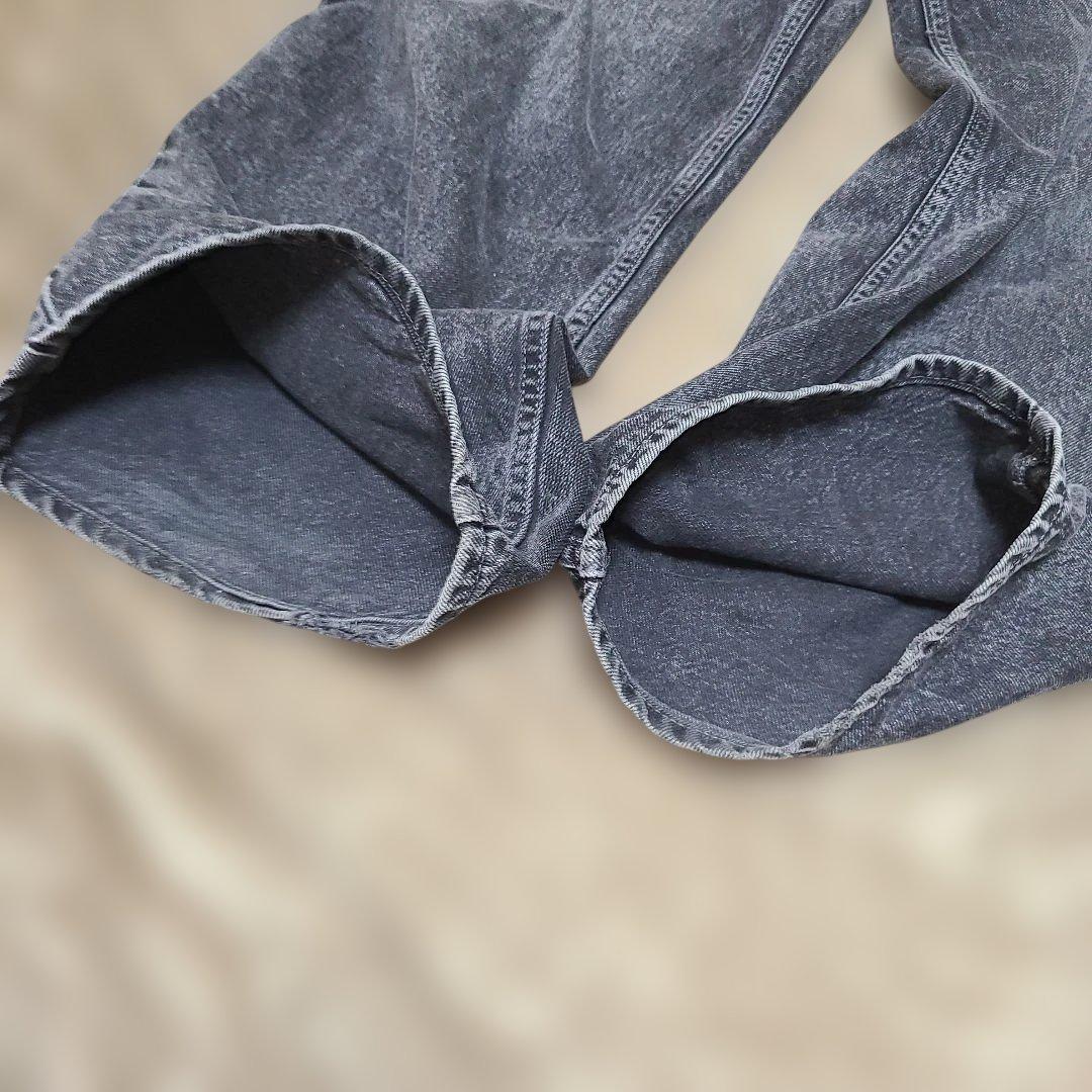 y*0様 ✨️超お洒落✨️ ZARA デニム セットアップ 短丈 フレア オーバ