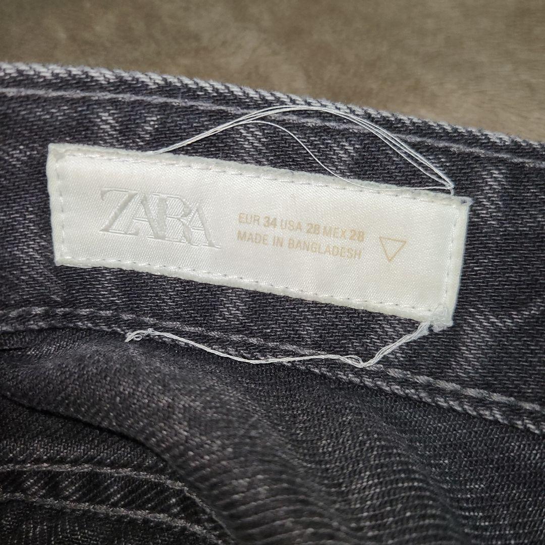 y*0様 ✨️超お洒落✨️ ZARA デニム セットアップ 短丈 フレア オーバ