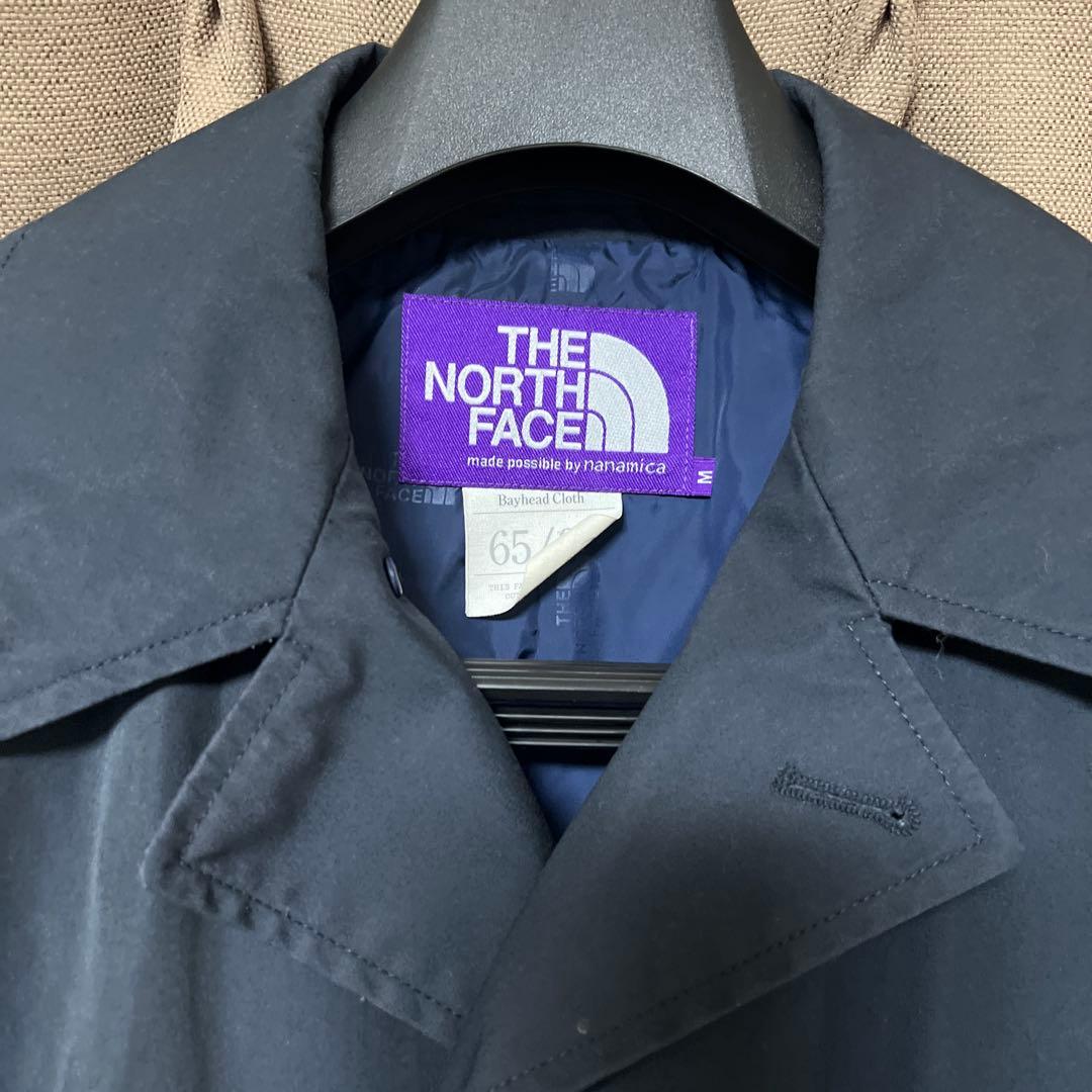 THE NORTH FACE パープルレーベルステンカラーコート 65 ネイビー
