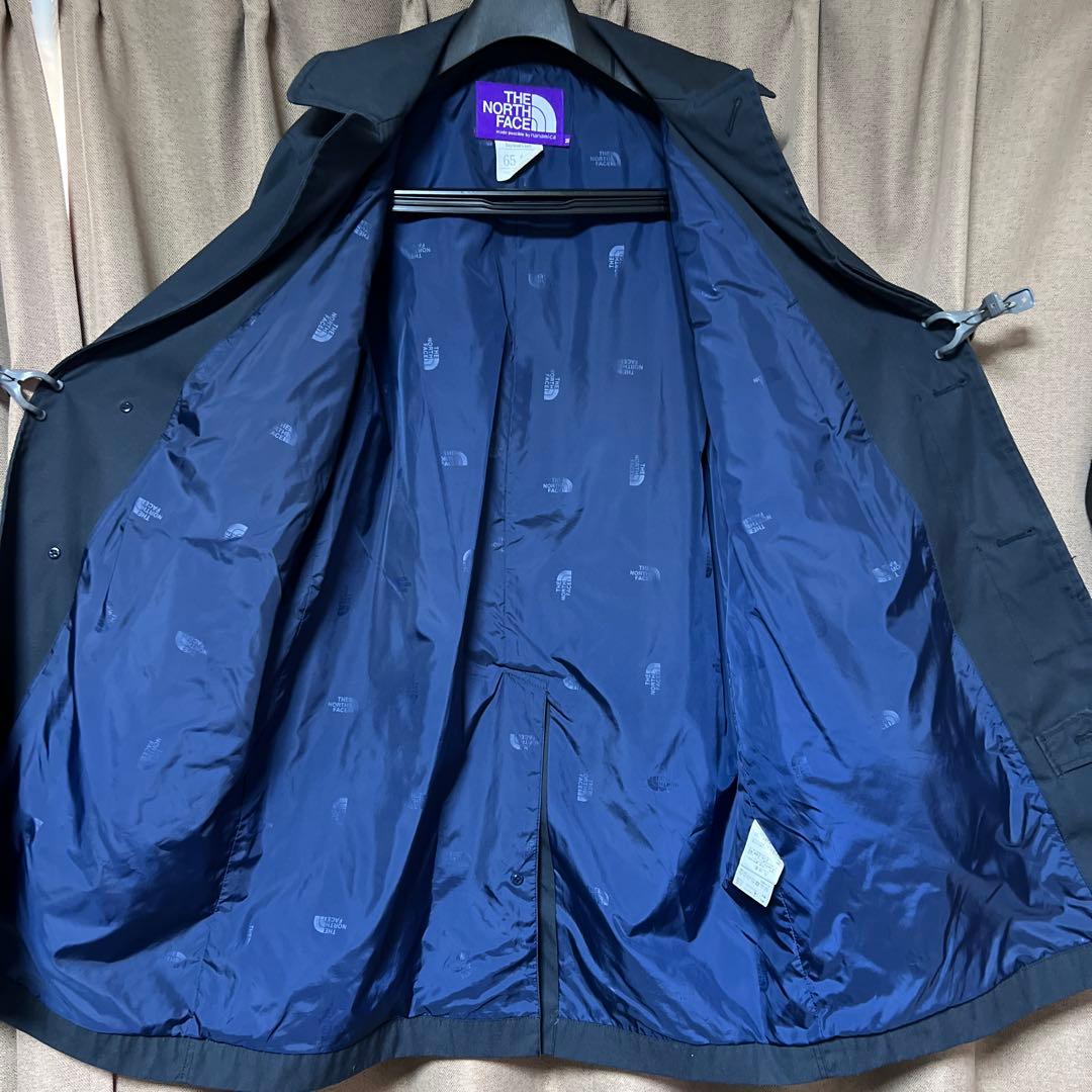 THE NORTH FACE パープルレーベルステンカラーコート 65 ネイビー