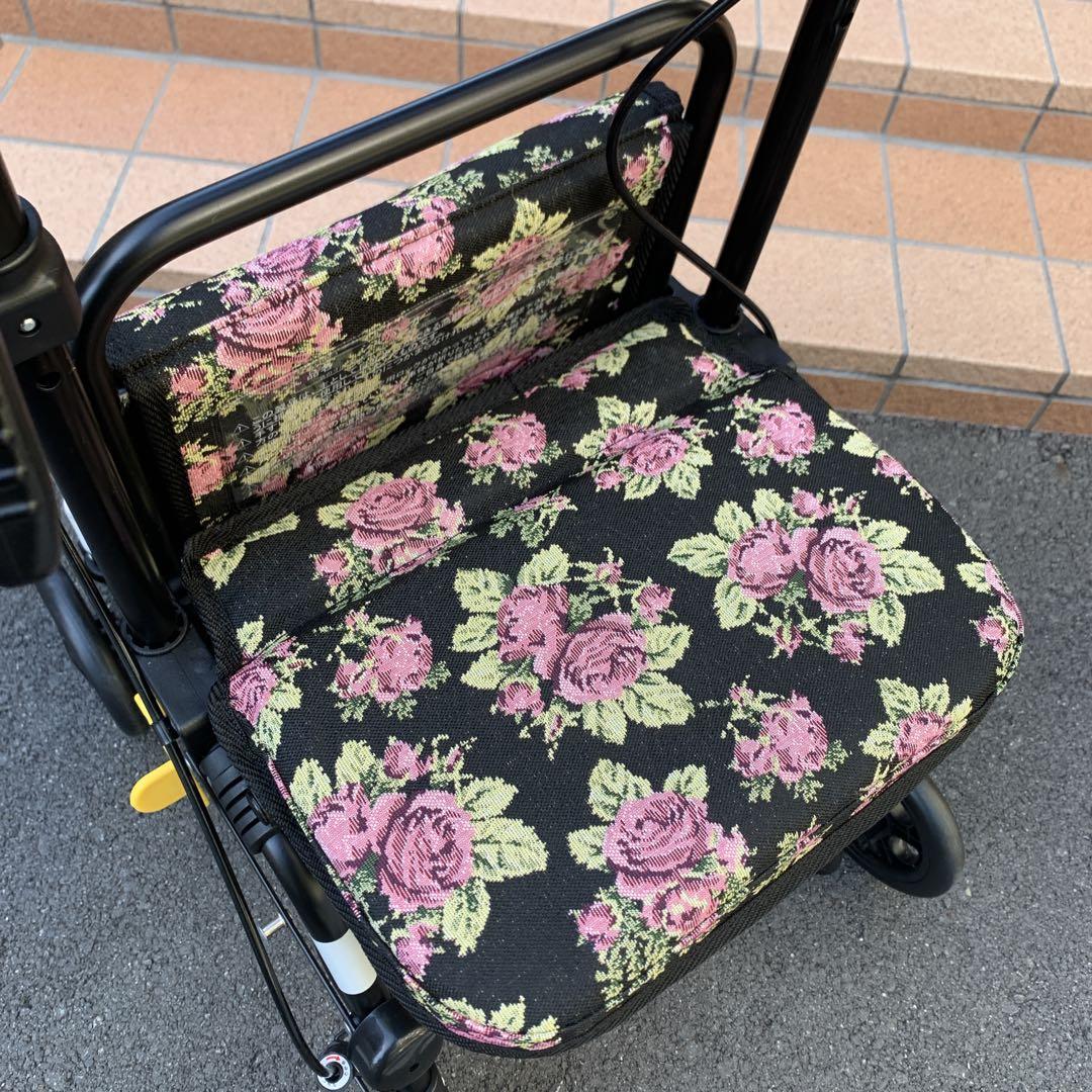 使用2回だけ　美品　島製作所　シルバーカー　スカイウォーカー S　歩行補助