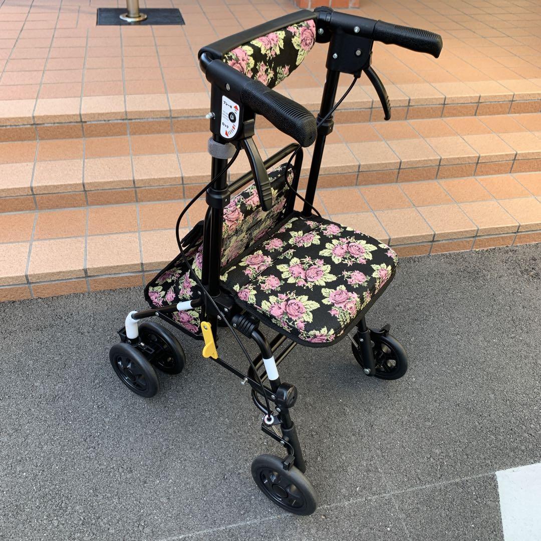 使用2回だけ　美品　島製作所　シルバーカー　スカイウォーカー S　歩行補助