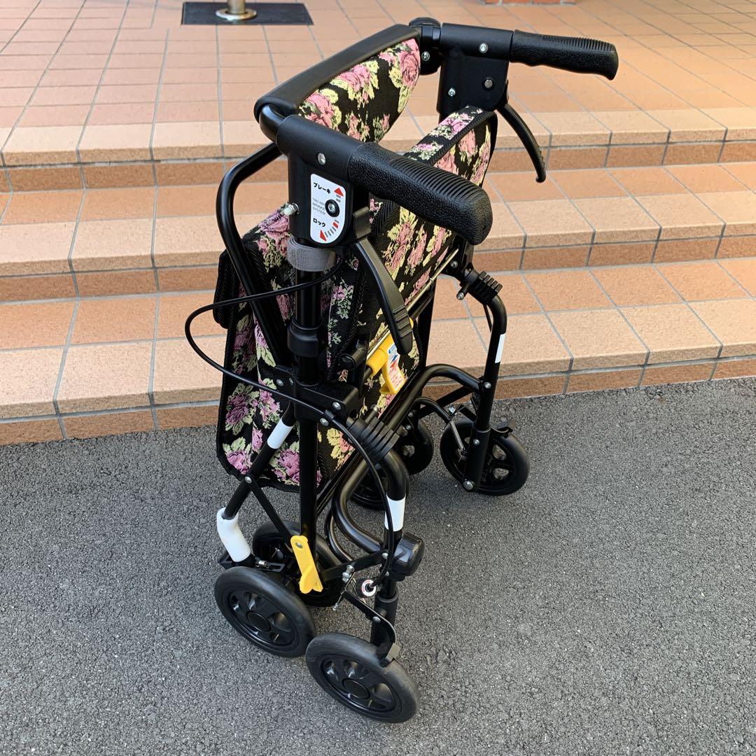 使用2回だけ　美品　島製作所　シルバーカー　スカイウォーカー S　歩行補助