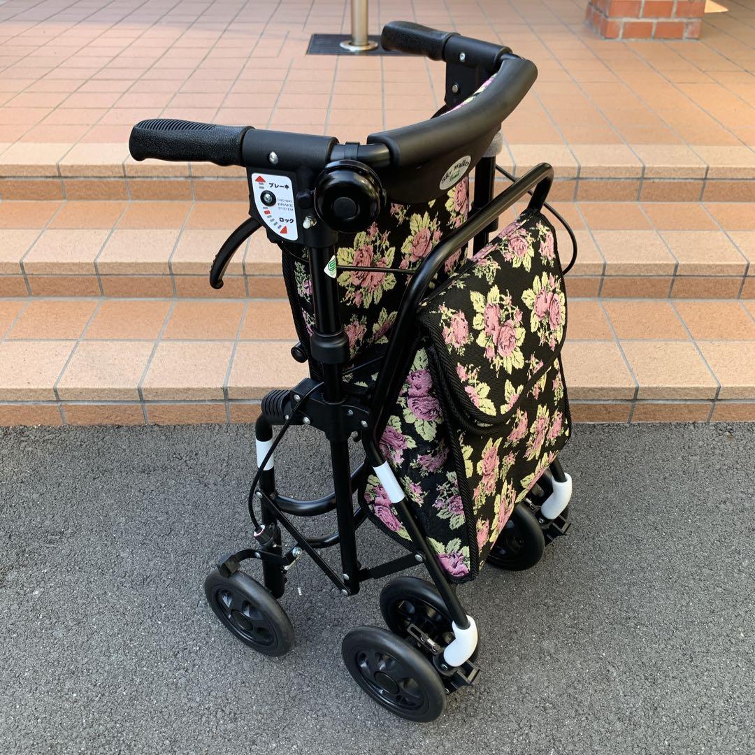 使用2回だけ　美品　島製作所　シルバーカー　スカイウォーカー S　歩行補助
