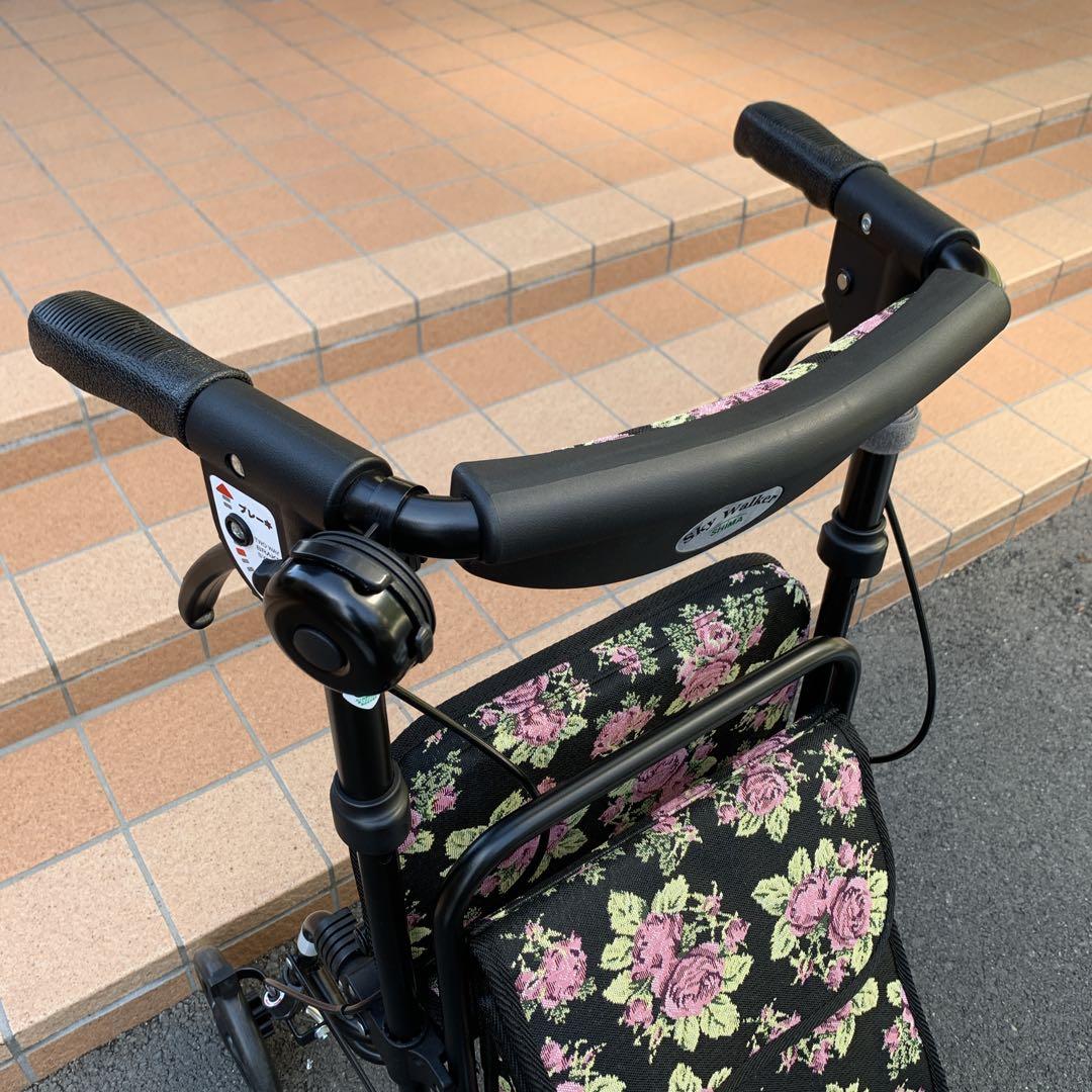 使用2回だけ　美品　島製作所　シルバーカー　スカイウォーカー S　歩行補助