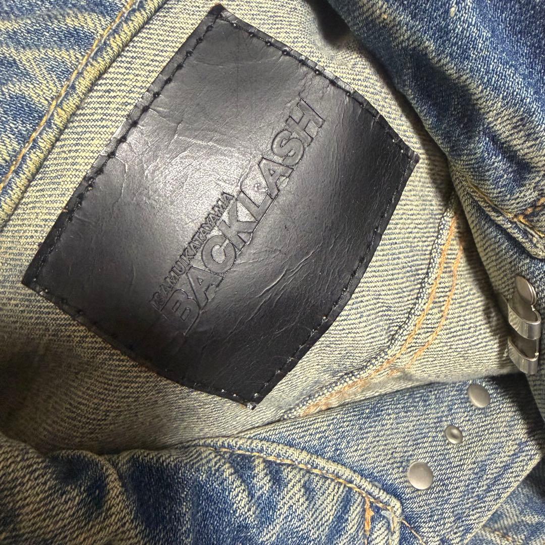 ISAMU KATAYAMA BACKLASH スタッズ デニムジャケット