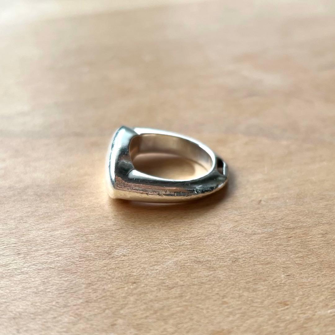 HERMES エトリエ リング シルバー 9号 エルメス ヴィンテージ