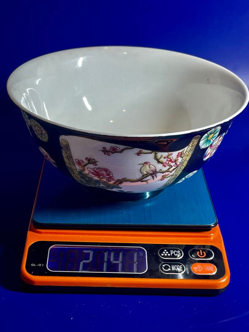 中国古美術 唐物旧蔵 大清雍正年御製粉彩　官窯の茶碗　開運中国骨董 大珍品希少