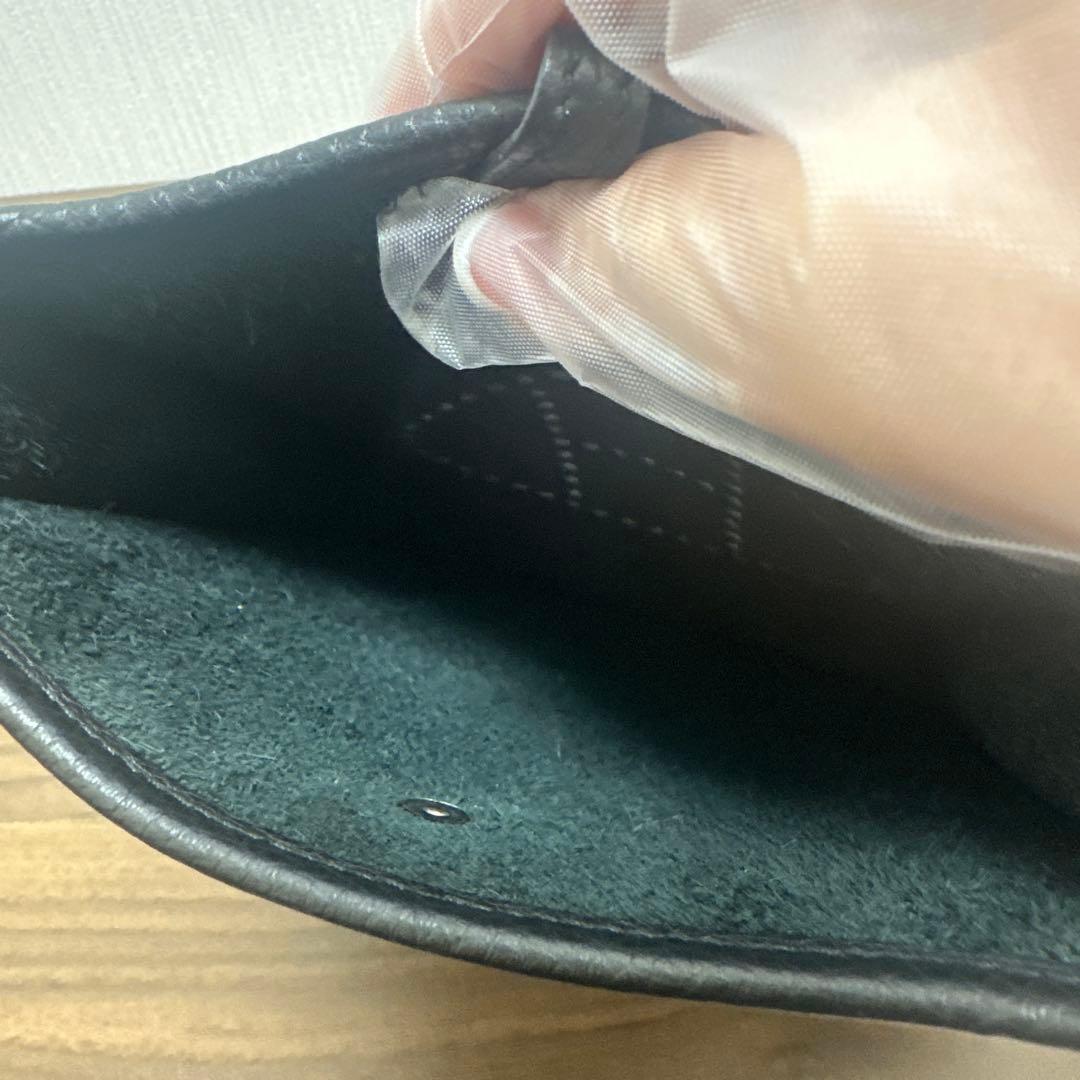 HERMES エルメス エブリンTPM 黒 ブラック シルバー金具