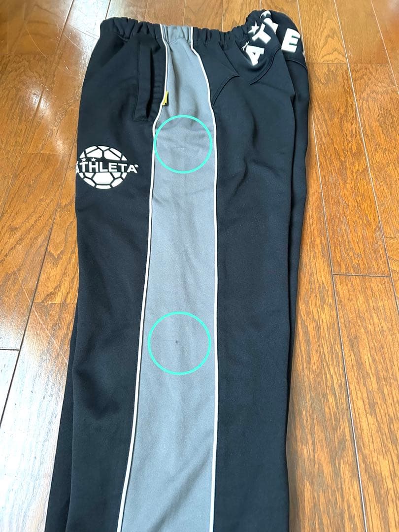 アスレタ　ジャージ　上下セット　Ｏサイズ　ATHLETA