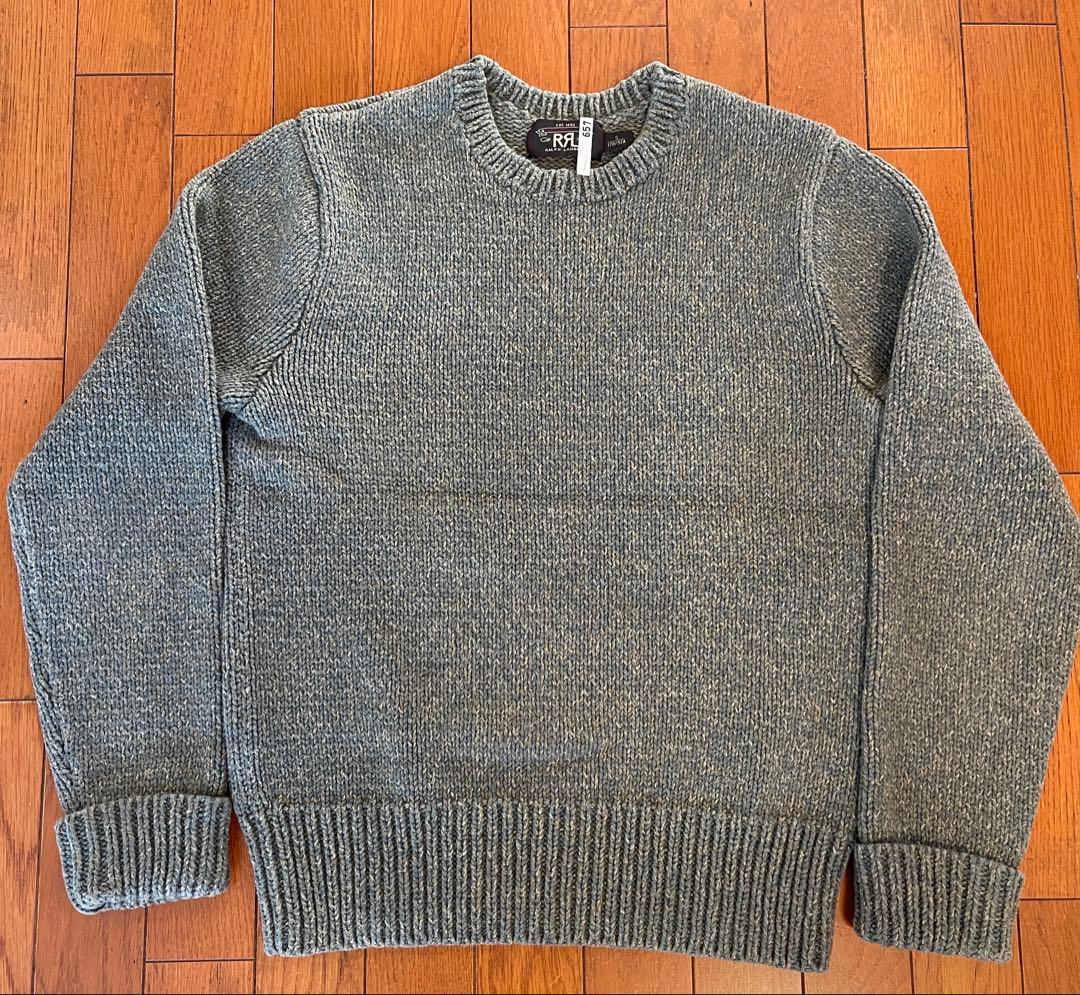 D*y様 【再オークション】Ralph Laurenグリーン系の 厚手のニットセ