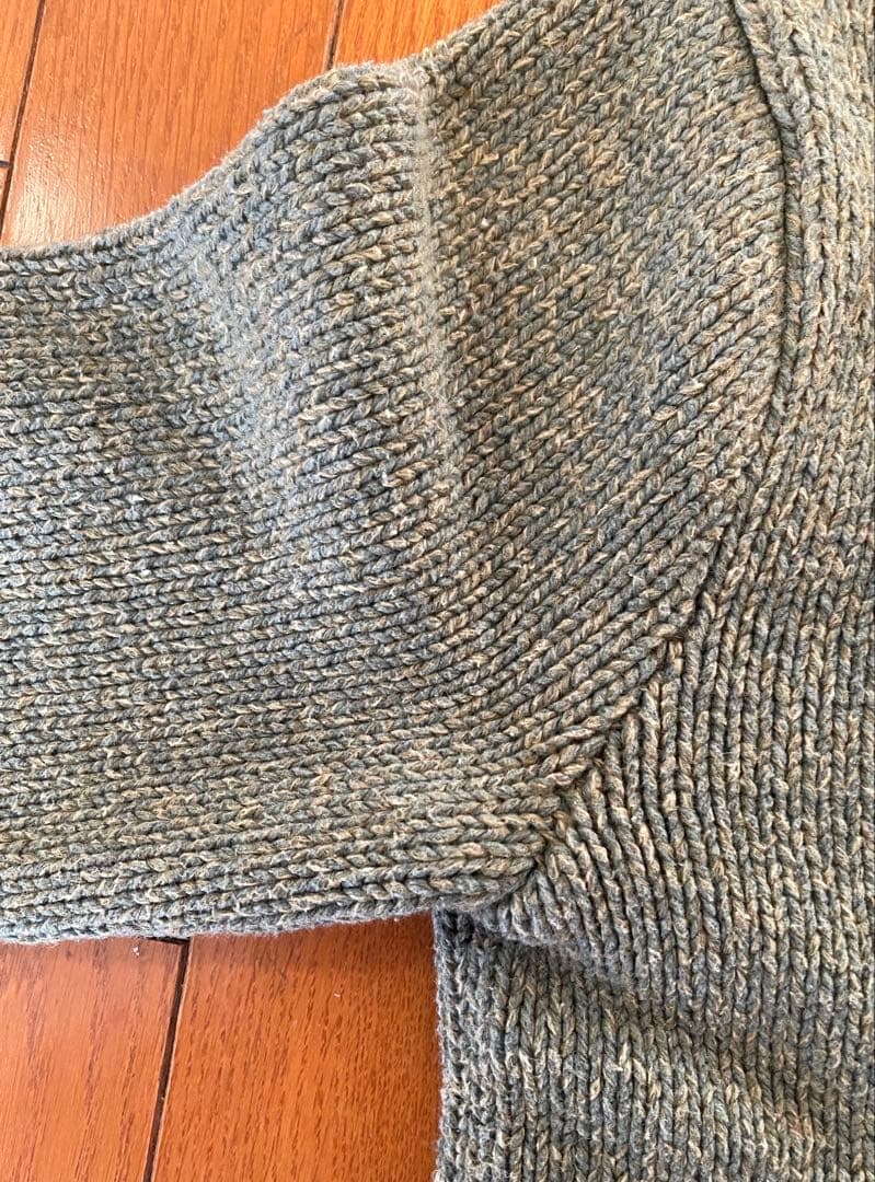 D*y様 【再オークション】Ralph Laurenグリーン系の 厚手のニットセ