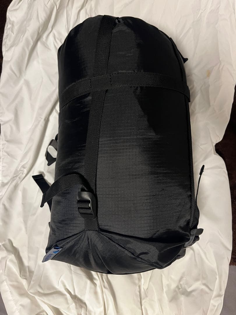 美品 NANGA オーロラ600DX レギュラー 山渓コラボ ブラック ナンガ