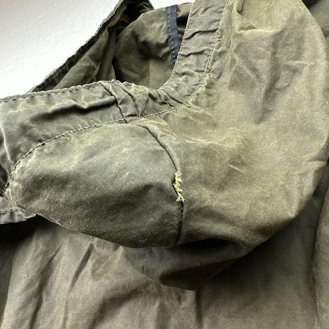 Barbour バブアー オイルドジャケット フード コート オイル抜き済