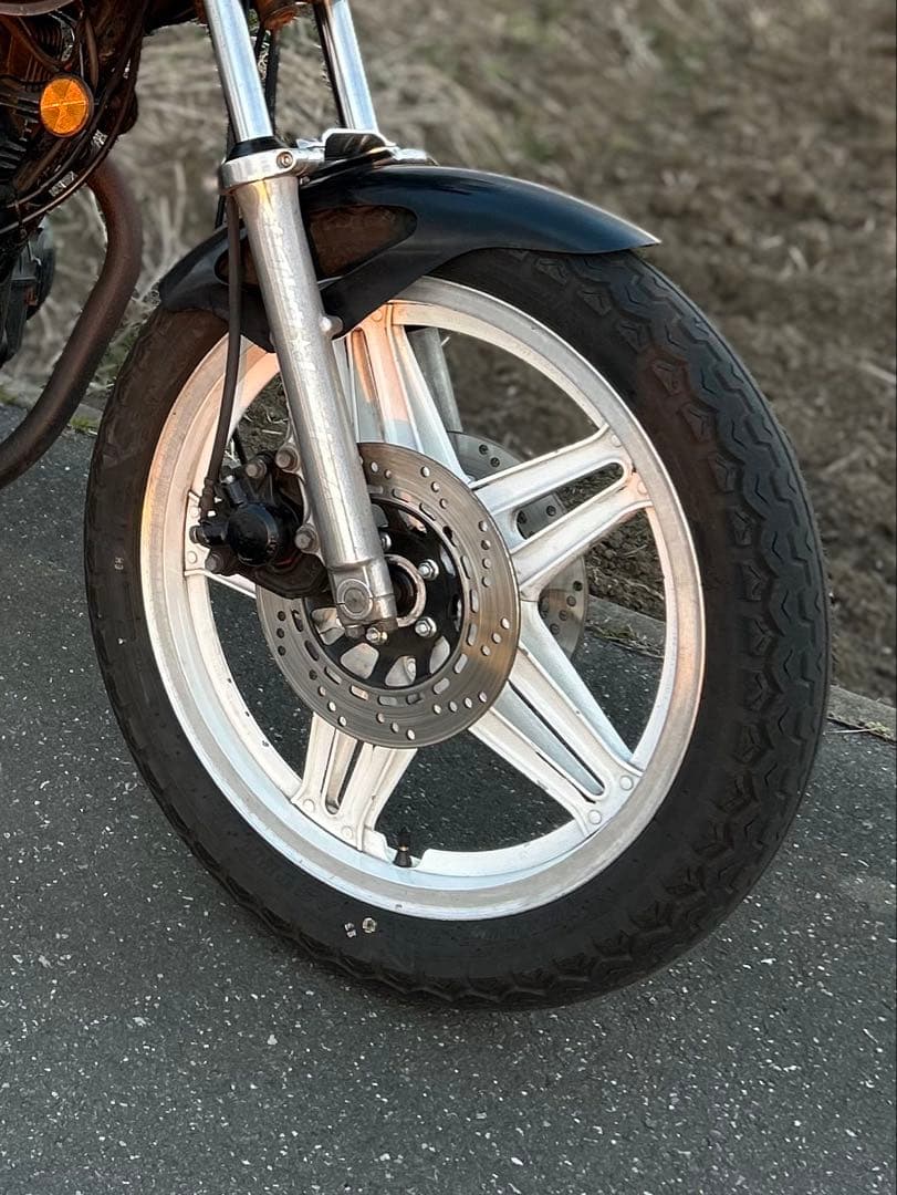 裏コムスター前後セット オーバーホール済み cb250t cb400n - メルカリ