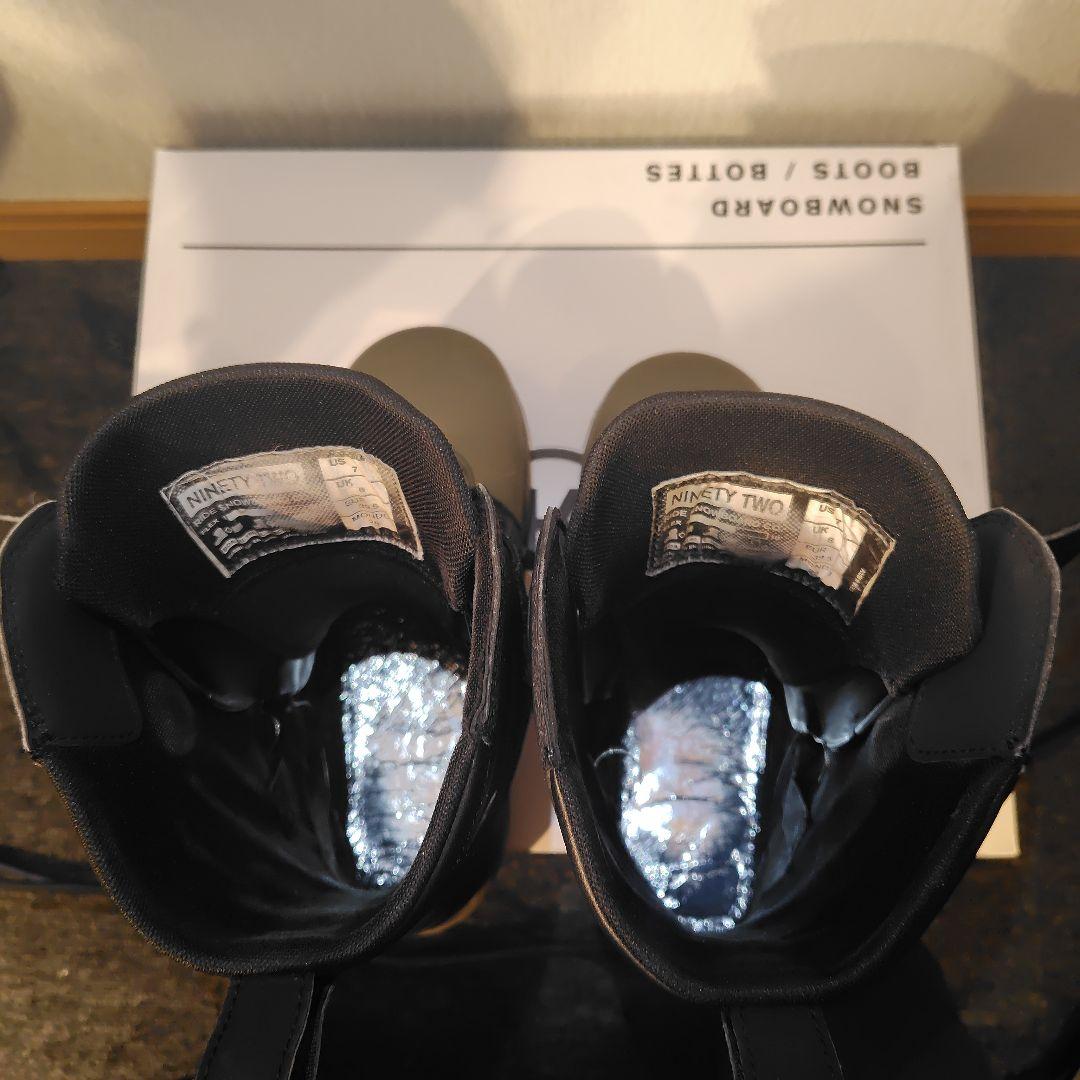 RIDE　NINETY TWO スノーボードブーツ ブラック/カーキ