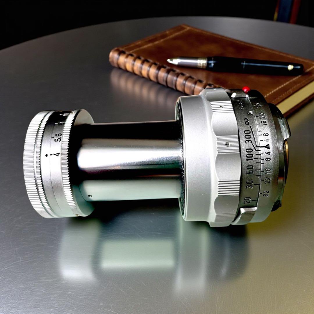 OH済】Leica Elmar M90mm F4 沈胴 極上美品