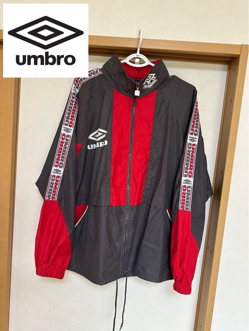 used】希少 美品 アンブロ umbro 90s ナイロンジャケット - メルカリ
