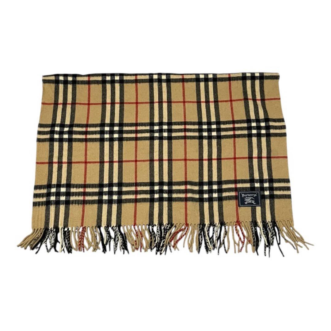 Burberrys バーバリー チェック柄 ウールブランケット 膝掛け - メルカリ