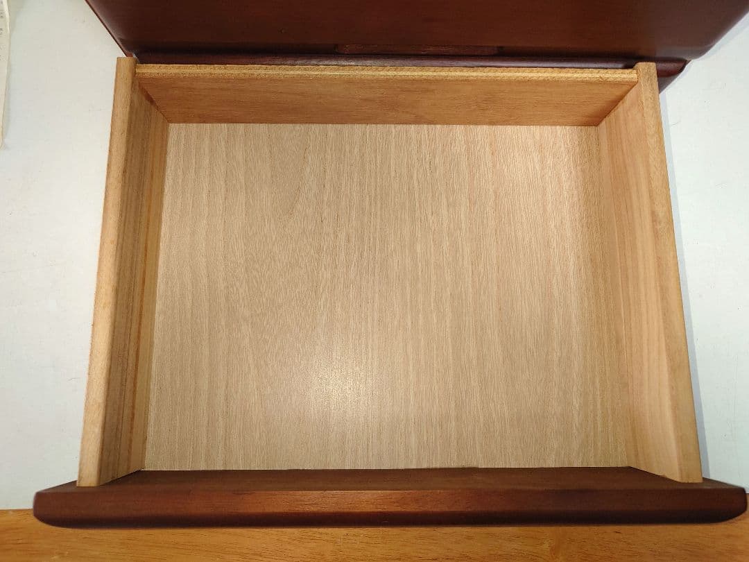 木製小物入れ ミニチェスト 花台 棚 BOXボックス 化粧板 三段 台 飾り棚①