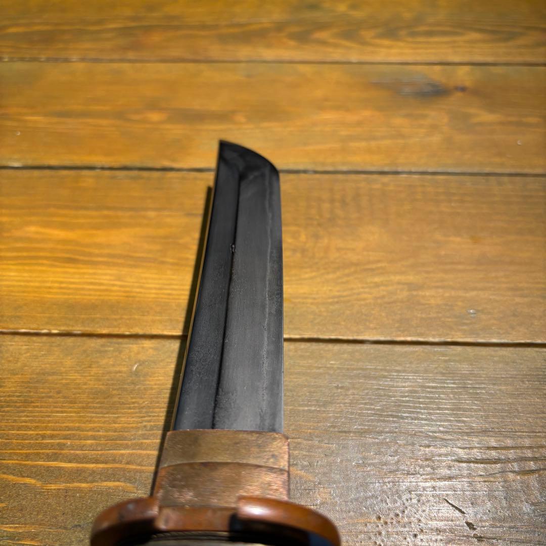 日本刀残欠クラフトナイフNo.78 播磨大掾藤原重高 拵え
