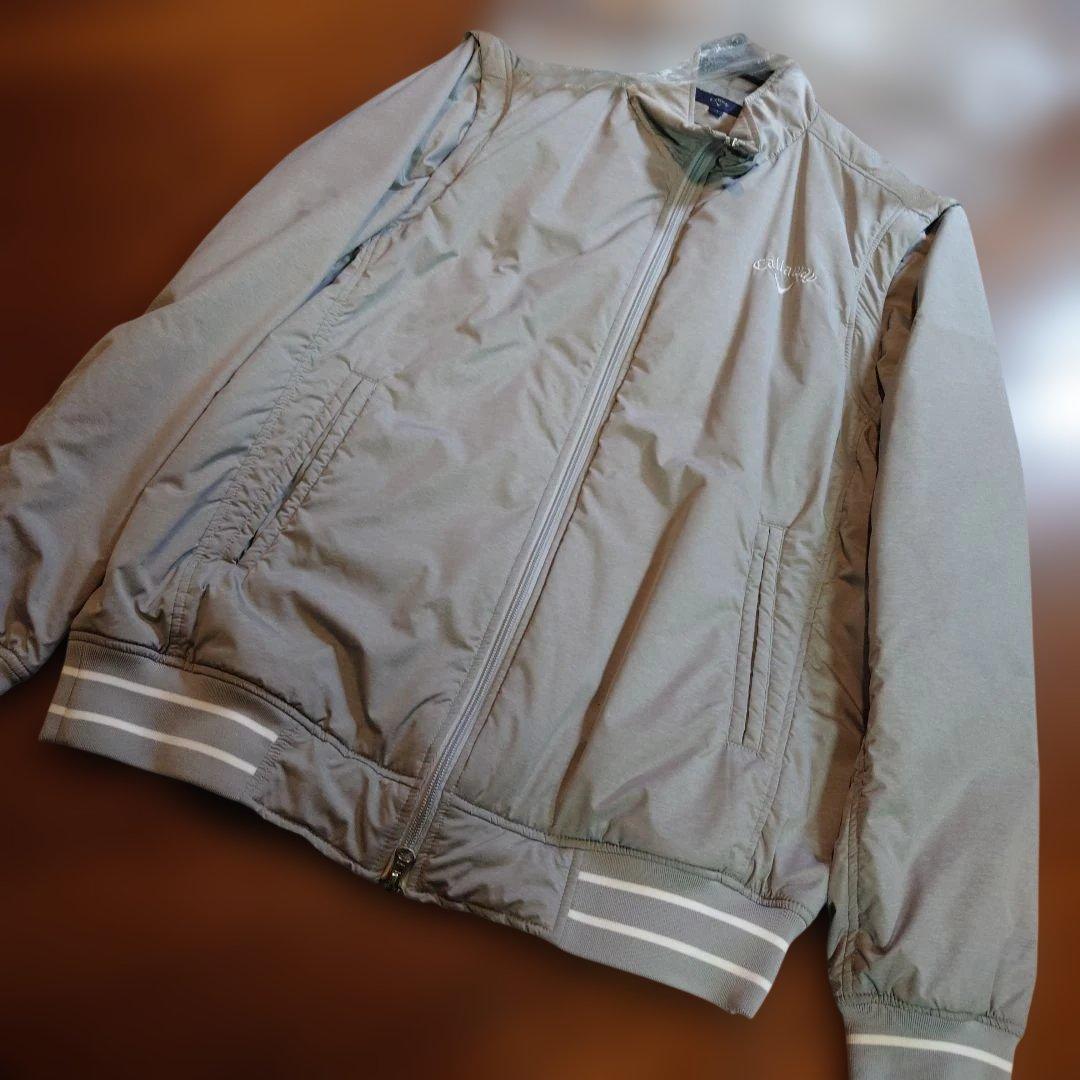 Callaway グレー ジャケット2ウェイ-特別価格 全品Max50%Off