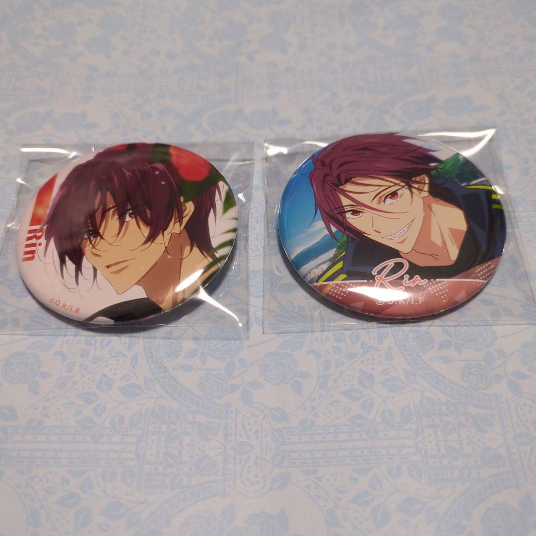 劇場版Free! RW夢 FS 缶バッジ 2個セット 松岡 凛 - メルカリ