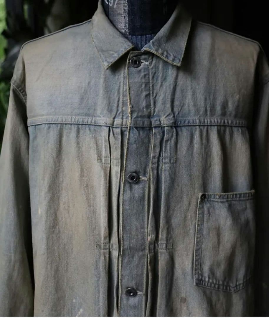 ジャケット・アウター A.PRESSE 24AW 1st Type Denim Jacket 48