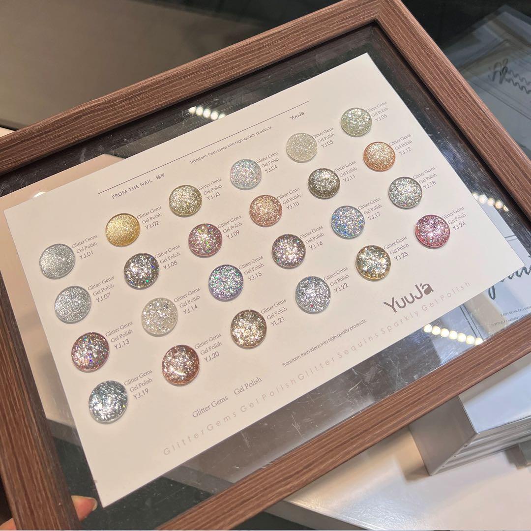 YuuJa ラメネイルカラー24色