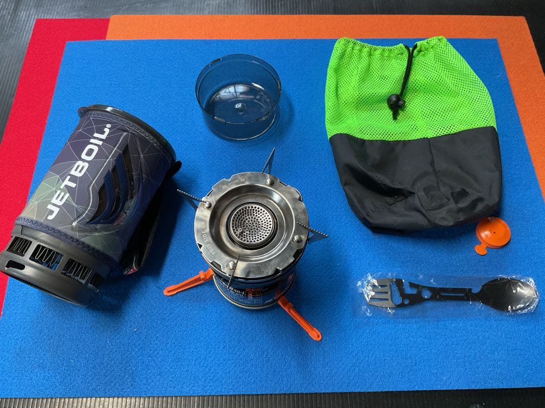 mont-bell JETBOILフラッシュ新品パーツリメイク動作良好美品セット