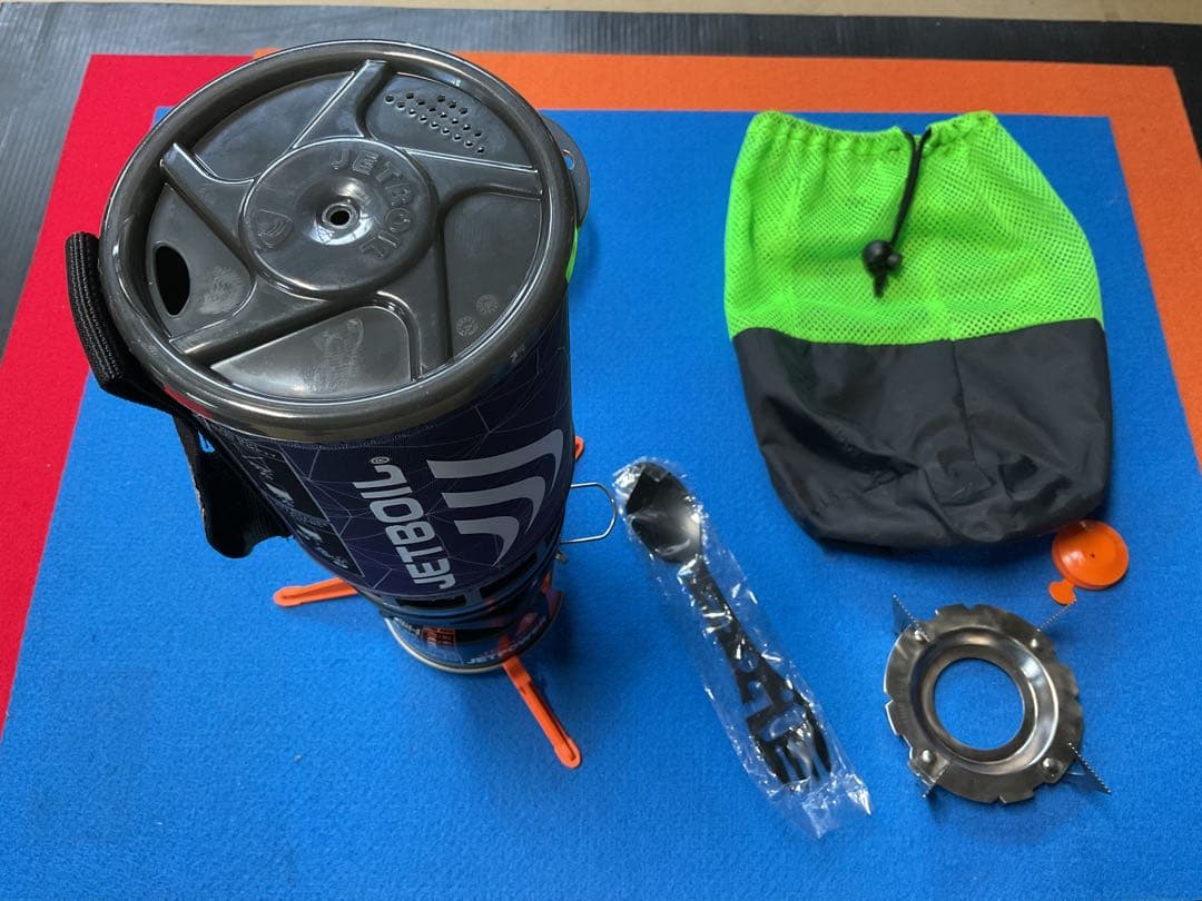 mont-bell JETBOILフラッシュ新品パーツリメイク動作良好美品セット