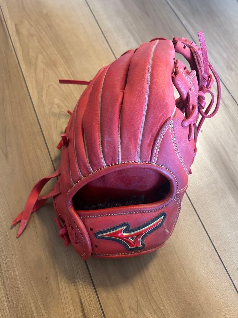 Mizuno Select Soft Plus 軟式グローブ レッド