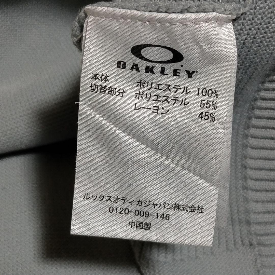 オークリー OAKLEY ニット トレーナー モックネック スカル 刺繍 ゴルフ