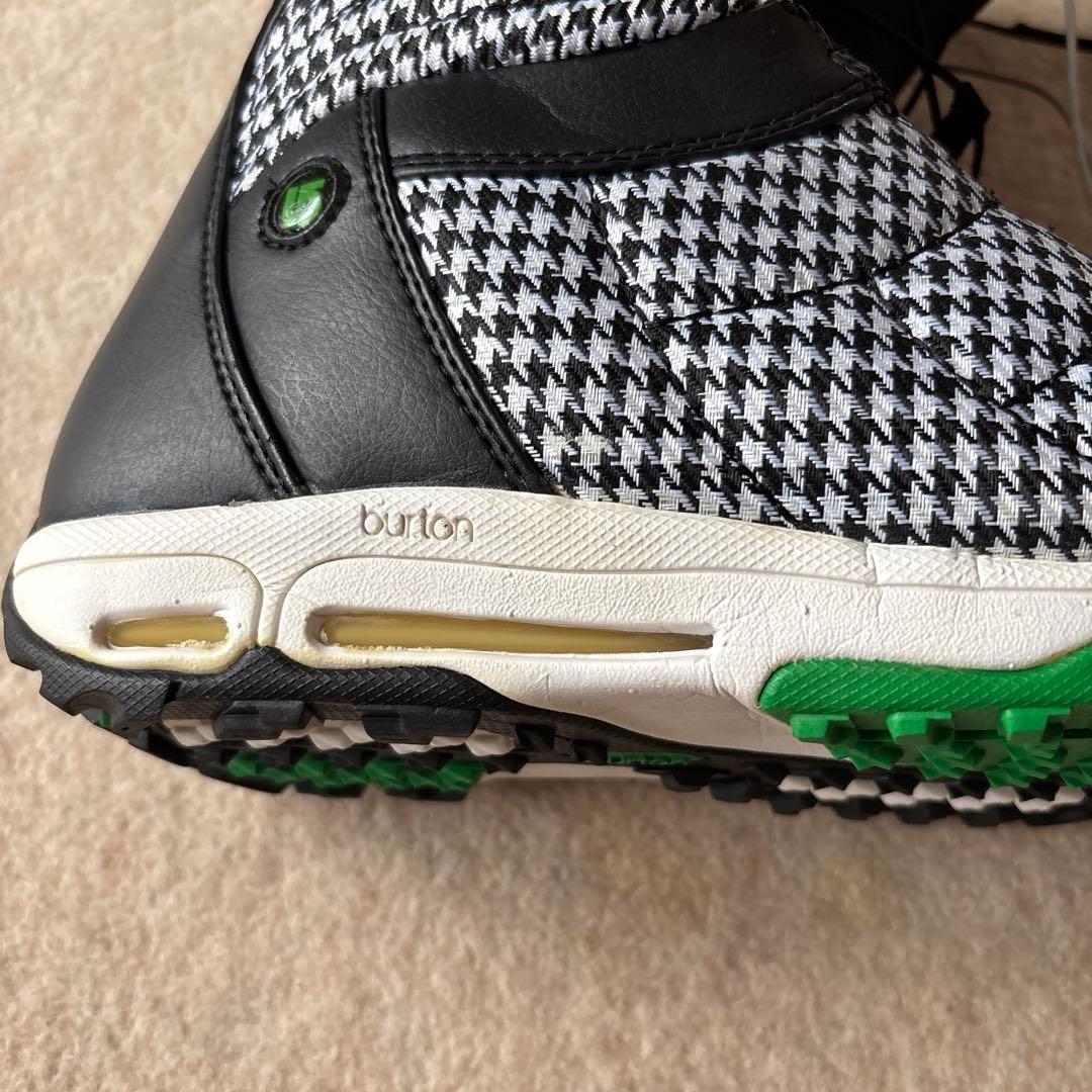 burton スノーボードブーツ 女性用 ブラック/ホワイト/グリーン