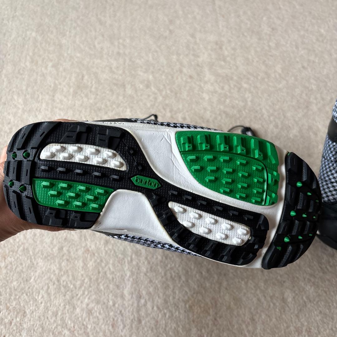 burton スノーボードブーツ 女性用 ブラック/ホワイト/グリーン