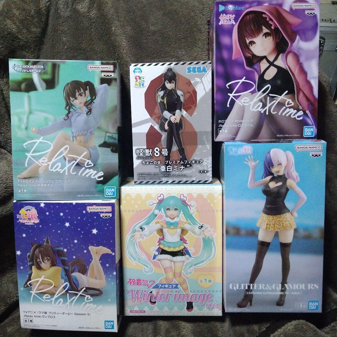 2024年 9月、10月 美少女プライズフィギュアまとめ売り 6点セット