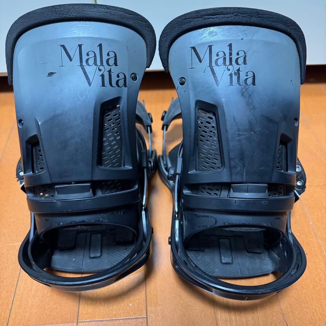 美品　BURTON Malavita Re:Flex スノーボード　ビンディング