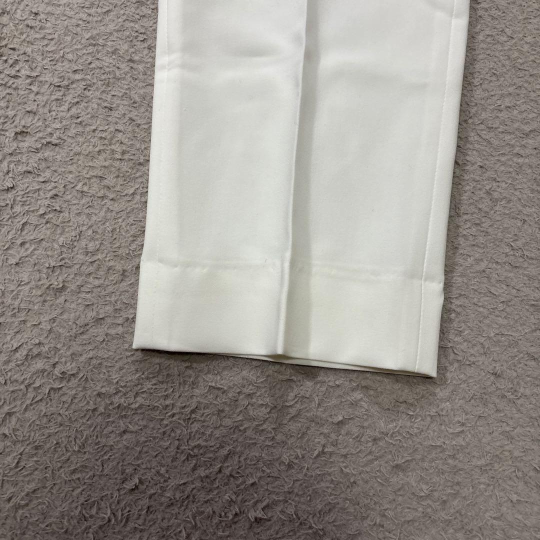 P.R.A.H. ホワイト スーツセット ベスト付き シングルブレスト Lサイズ