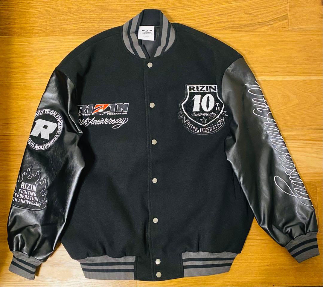 RIZIN AWARD 10th Anniversary ヴァーシティジャケット - メルカリ