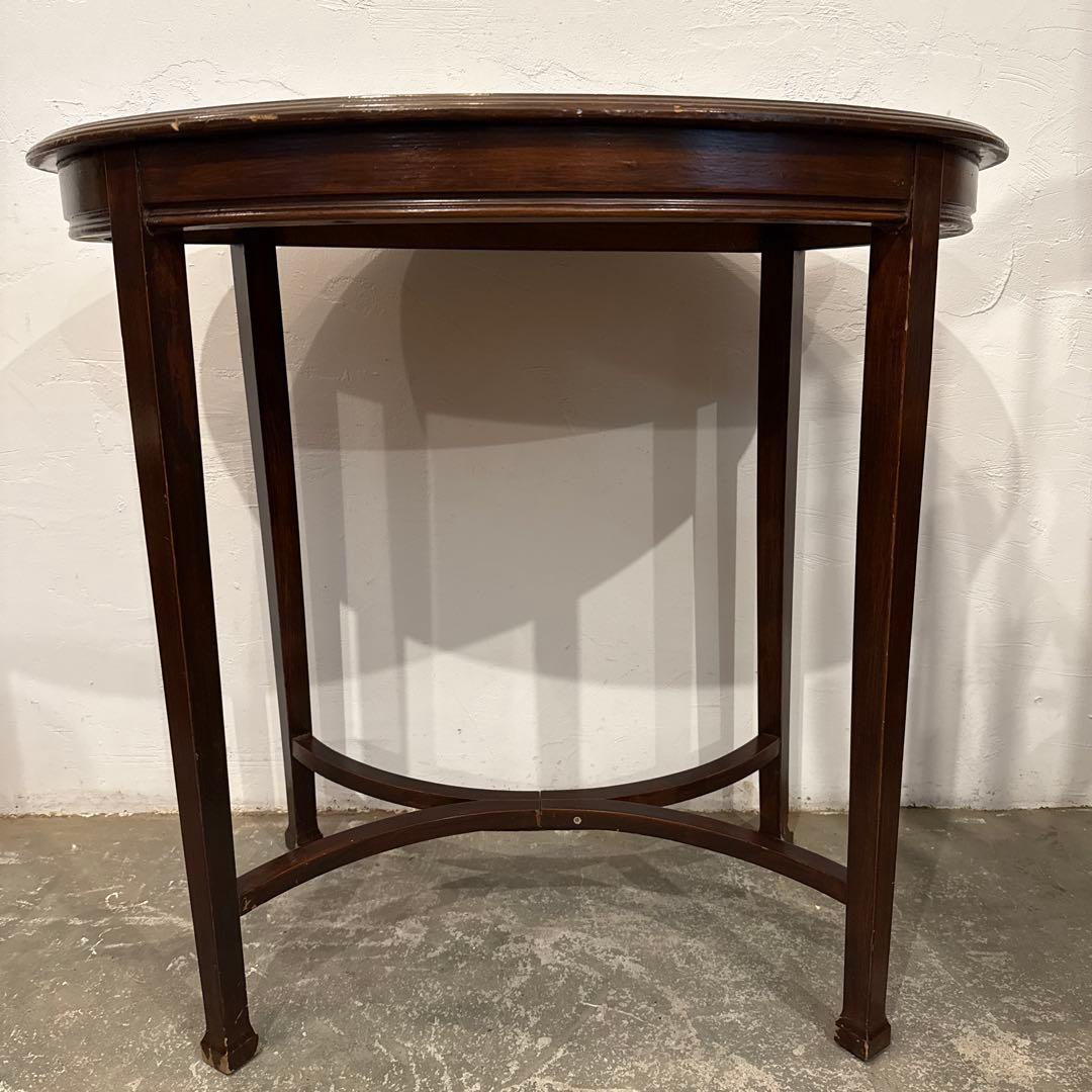 ykヴィンテージ　サイドテーブル　オーバルテーブル