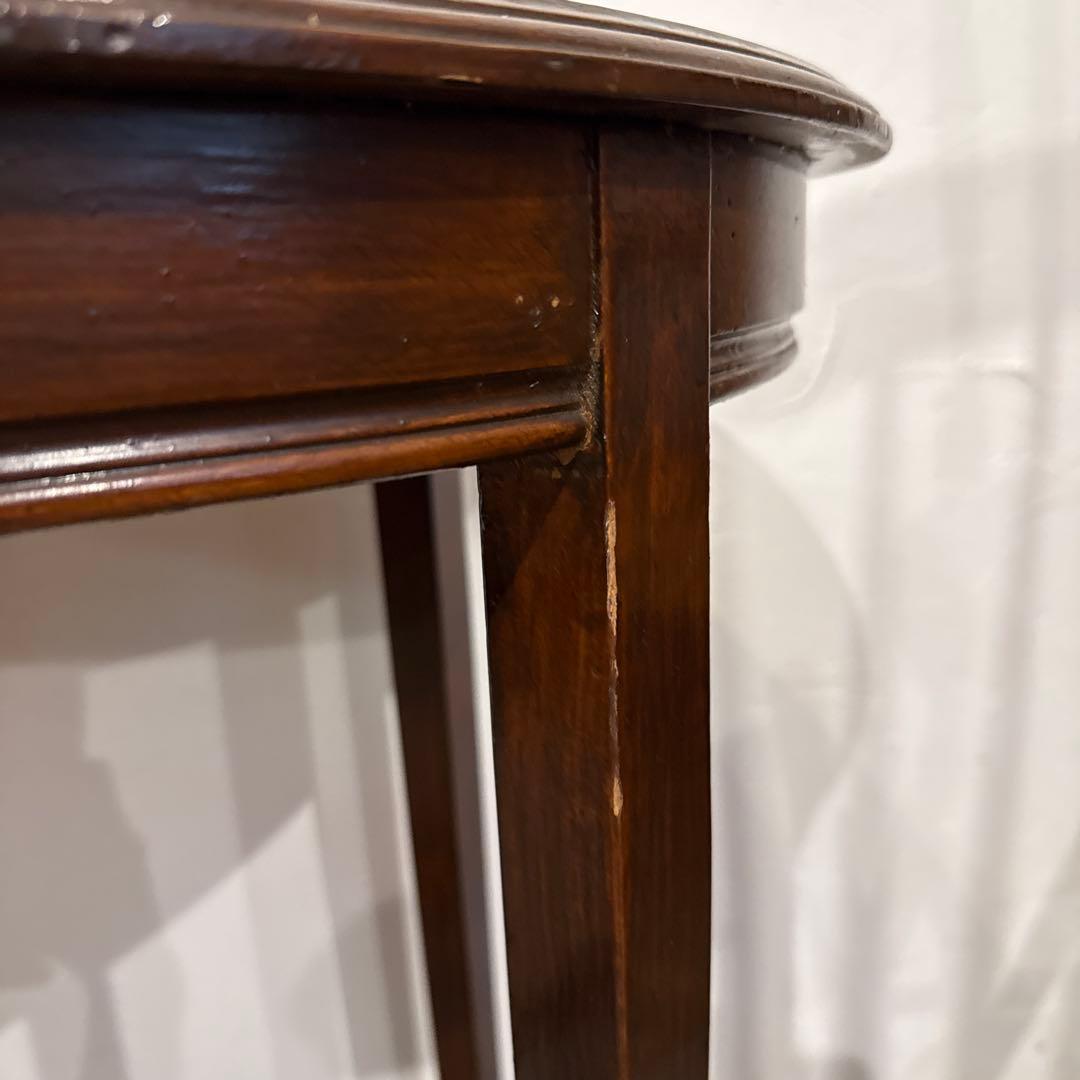 ykヴィンテージ　サイドテーブル　オーバルテーブル