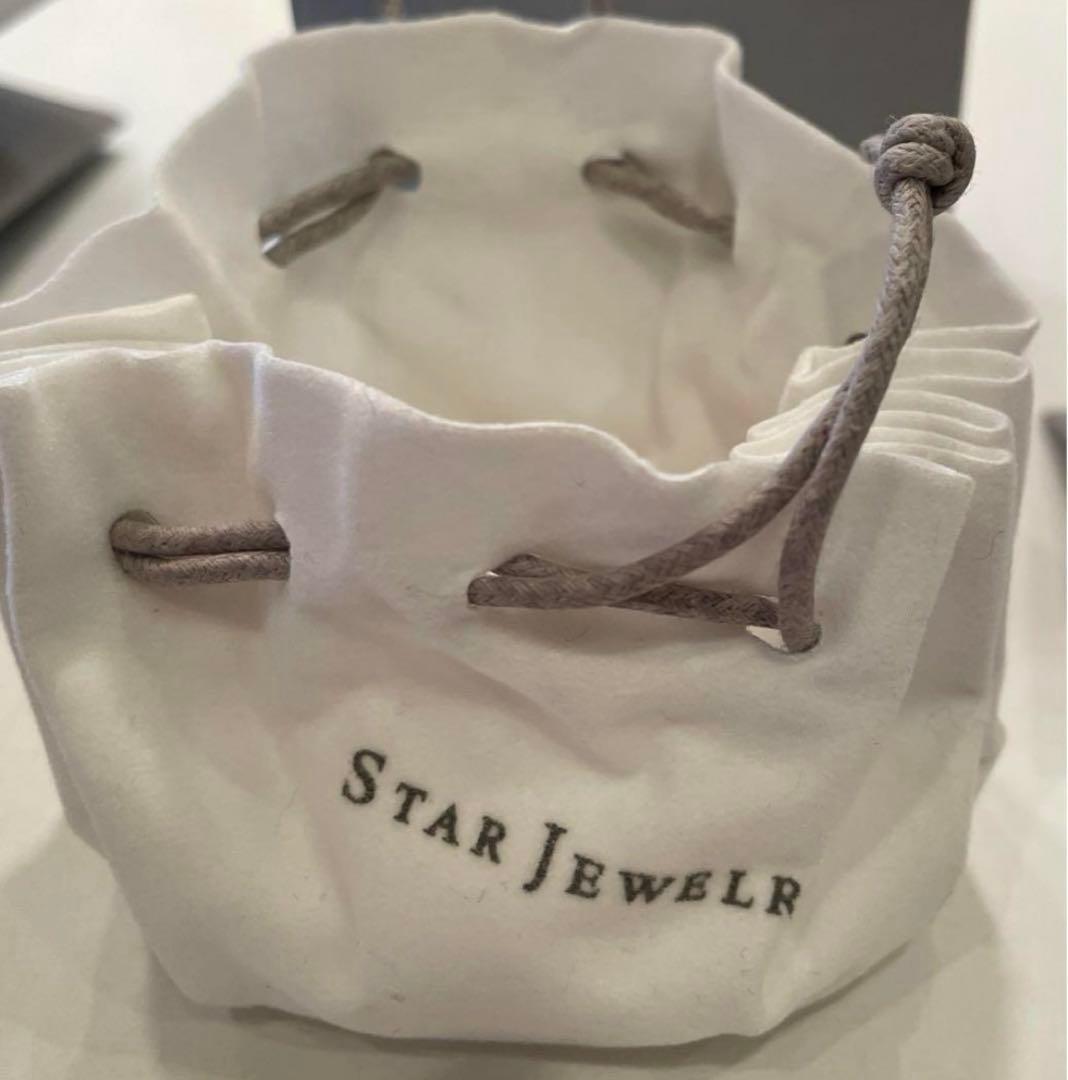 スタージュエリー　プラチナ1粒ピアス　片耳