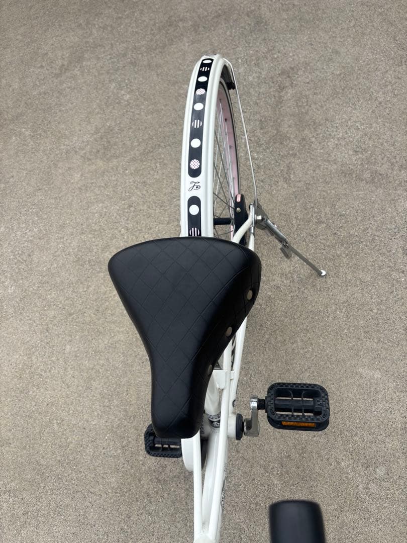 『茨城県西辺り引き取り限定』あさひ ガールズ ラボ ラブリーホワイト24インチ