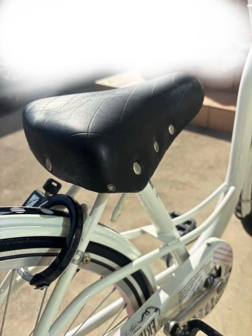 『茨城県西辺り引き取り限定』あさひ ガールズ ラボ ラブリーホワイト24インチ