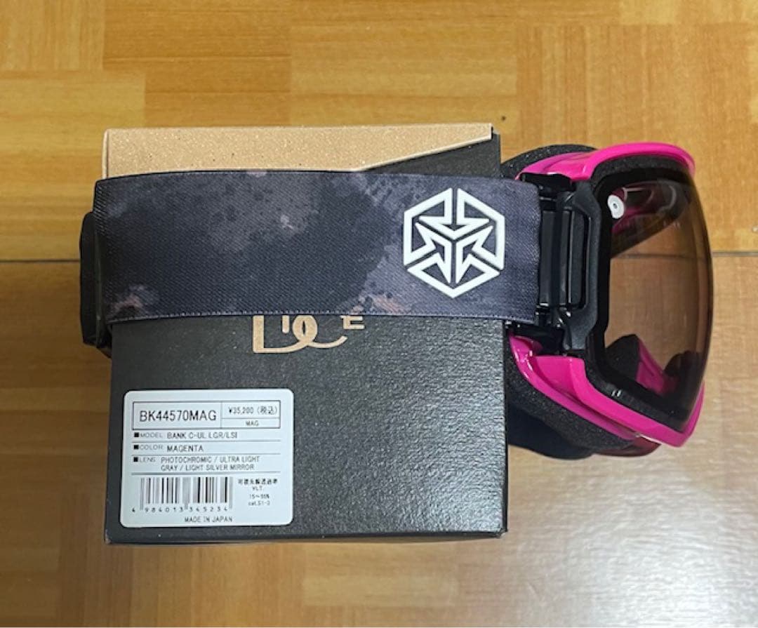 DICE新品BANKゴーグル 調光ウルトラマゼンタ人気モデル 29%OFFダイス