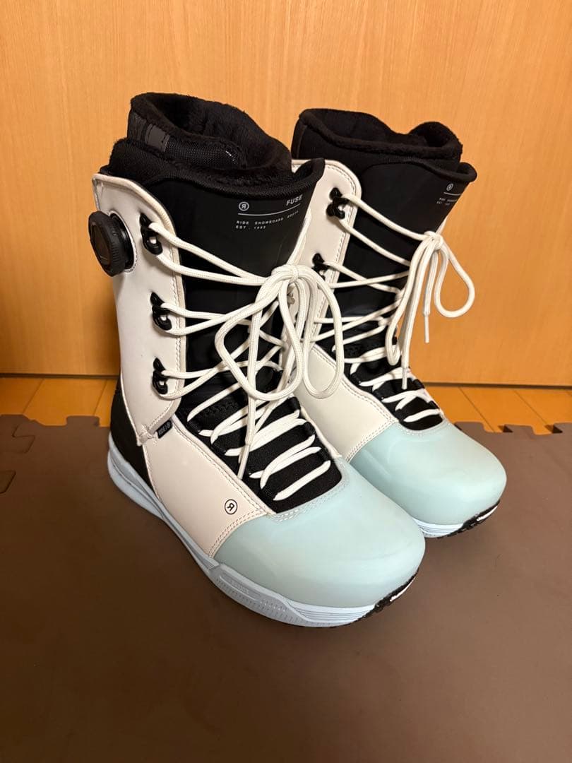 RIDE FUSE スノーボードブーツ US9 27cm 美品 ホワイトミント