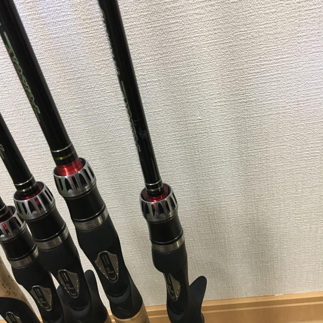 ポイズングロリアス　ジャッカル　ロッド５本セット