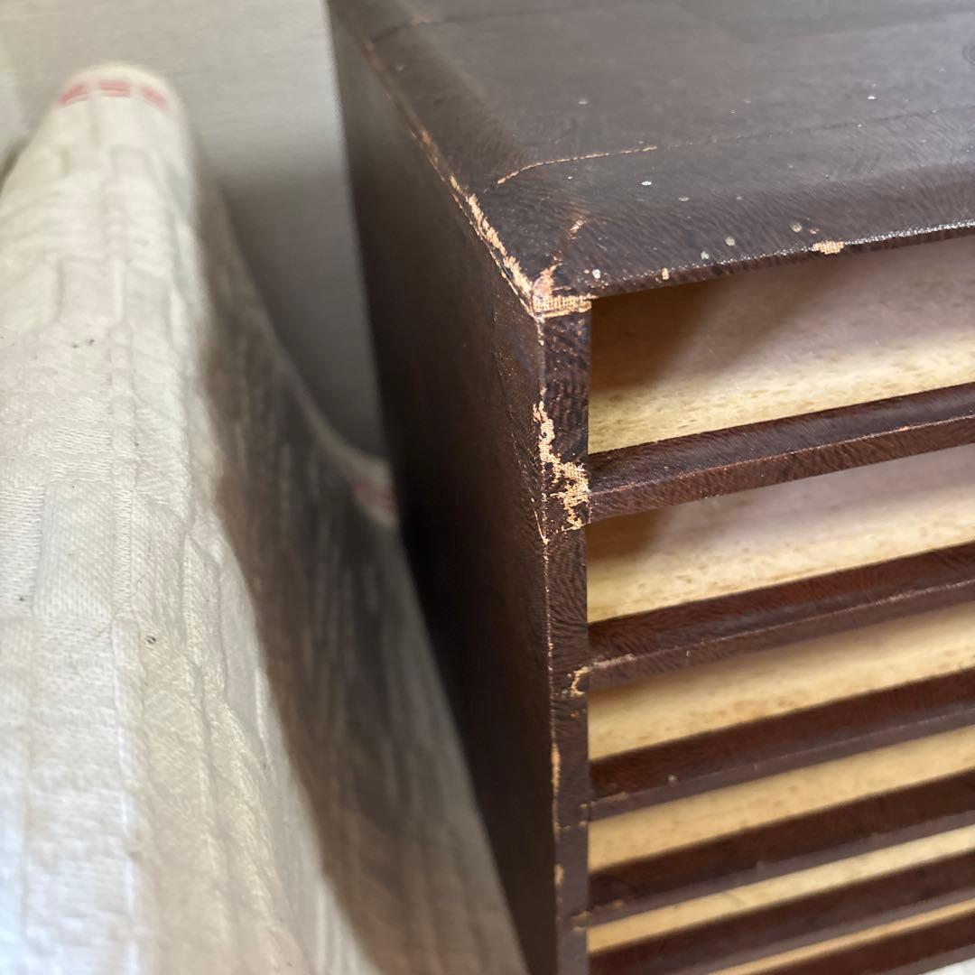 レア　アンティークフランス　カルティエブレッソン　糸什器　キャビネット　引き出し